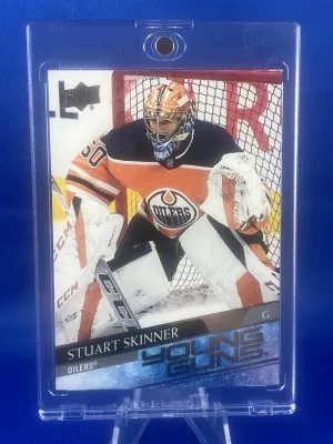 2020-21 UD Young Guns RC Stuart Skinner #426 NM-MT front