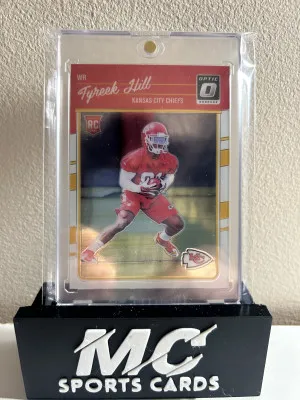 2017 Tyreek Hill Donrus Optic Rookie front
