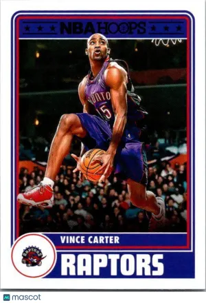 2023-24 Hoops #294 Vince Carter Red Backs front
