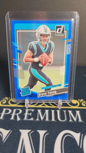 2023 Donruss RR Bryce Young Blue front