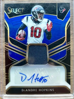 DeAndre Hopkins Select Patch Auto /25 front