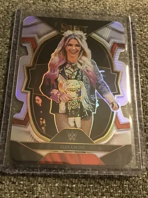 2023 Panini select concourse silver die-cut Alexa Bliss front
