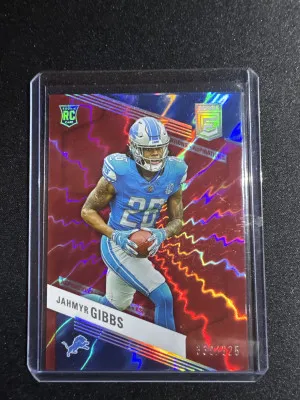 2923 Donruss Elite Jahmyr Gibbs Aspirations /625 front