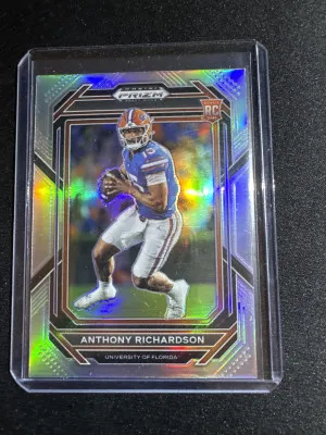 2023 Prizm S.P. Anthony Richardson Silver Prizm front