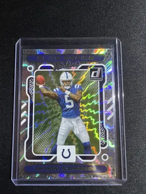 2023 Donruss Elite Series Rookies Anthony Richardson front
