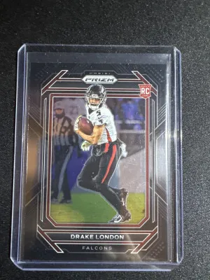 2022 Chronicles Prizm Black Drake London front
