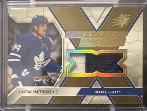 Auston Matthews Extravagant Materials front
