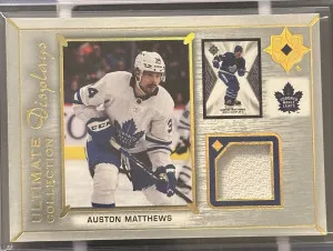 Auston Matthews Ultimate Collection Displays front