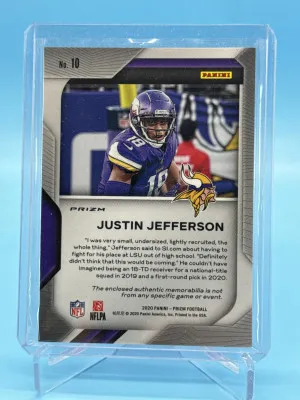 Justin Jefferson back