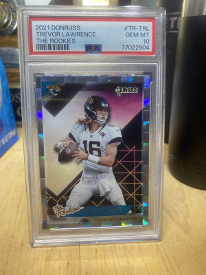 2021 Donruss the rookies Trevor Lawrence front