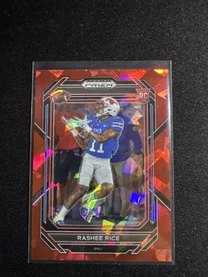2023 Prizm D.P. Rashee Rice Red Ice front