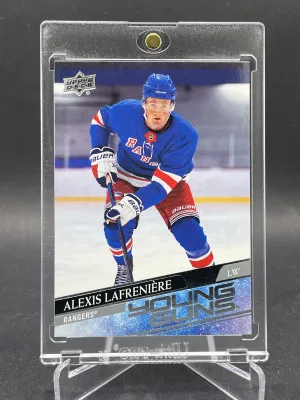 2020-21 Upper Deck Series 1 Hockey - Alexis Lafreniere Young Guns - #201 - NYR front