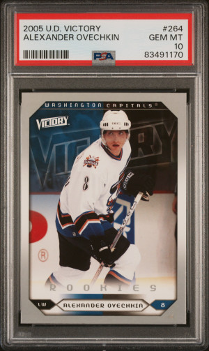 Alex Ovechkin 2005 Upper Deck Victory Rookie front