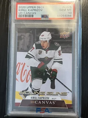 Krill Kaprizov YG Canvas psa 10 front