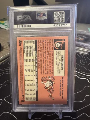 2018 Shohei Ohtani Topps Heritage back
