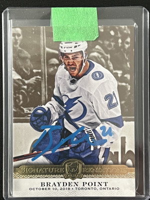 Brayden Point The Cup Autograph front