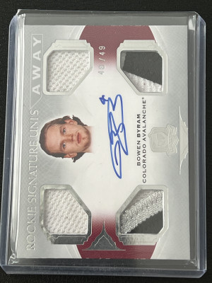 Bowen Byram The Cup Away Unis auto front