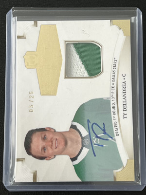 Ty Dellandrea The Cup auto /25 front