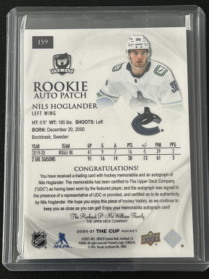 Nils Hoglander The Cup RPA /250 back