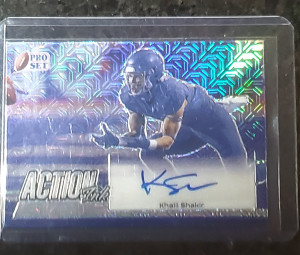 Khalil Shakir 2022 Pro Set action ink 18/25 front