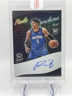 2022 Panini Spectra Paolo Banchero Rookie Colorgraphs /75 front
