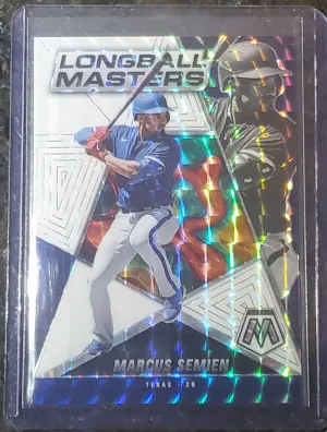 Marcus Semien Mosaic LongBall Masters /25 front