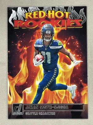 2023 Panini Football - Red Hot Rookies - Jaxon Smith -Njigba front