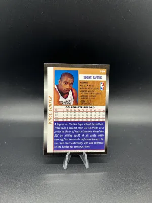 1999 Topps Vince Carter Rookie back