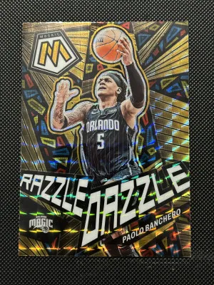 Paolo Banchero 2022 Mosaic Razzle Dazzle SSP #13 RC front