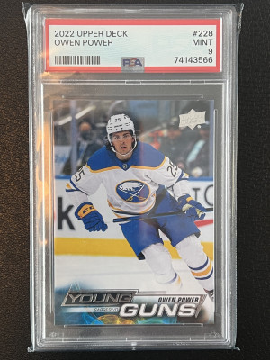 Owen Power Young Guns PSA 9 front