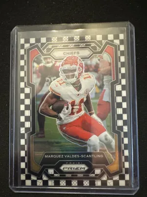 2023 Prizm Marquez Valdes-Scantling Checkerboard front