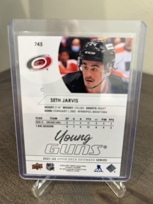 Seth Jarvis Young Guns back