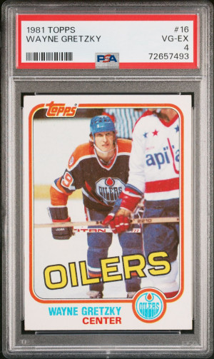 1981 Topps Wayne Gretzky front