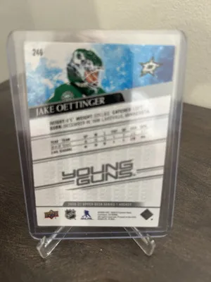 Jake Oettinger Young Guns back