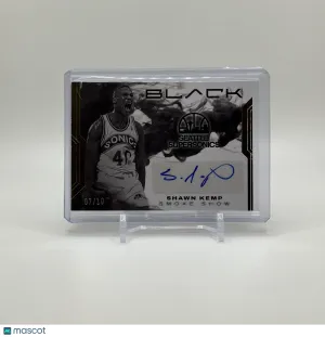 2022-23 Black Shawn Kemp Smoke Show Gold /10 #SSS-SKP front