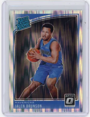 2018 Jalen Brunson Optic Shock #179 front