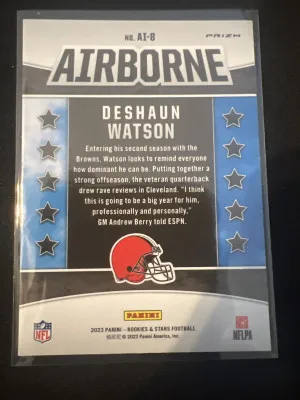 2023 Rookies & Stars Deshaun Watson Airborne back