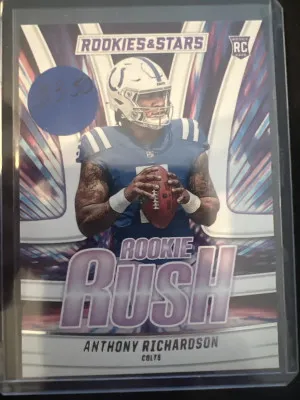 2023 Rookies & Stars Anthony Richardson Rookie Rush front