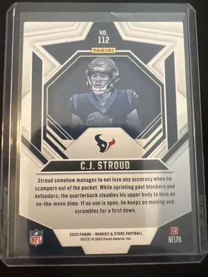 2023 Rookies & Stars CJ Stroud back
