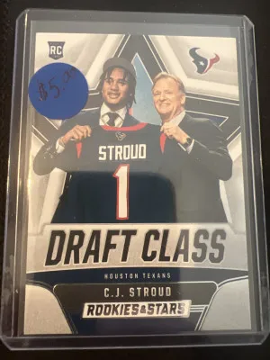 2023 Rookies & Stars CJ Stroud Draft Class front