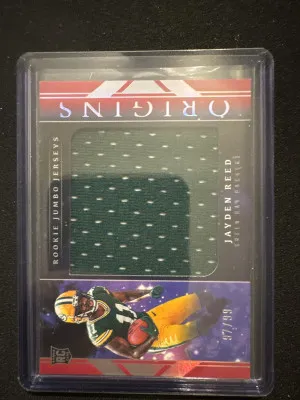 2023 Origins Jayden Reed Rookie Jumbo Jerseys /99 front