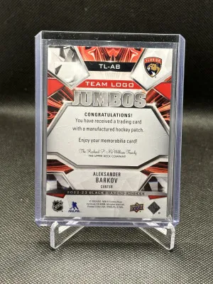 Aleksander Barkov Black Diamond Team jumbo Logos back