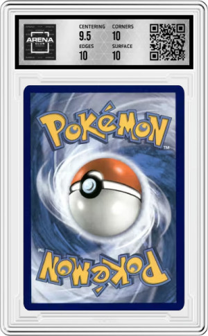 Alolan Persian GX 219/236 Graded Pokémon Card 2019 Cosmic Eclipse Full Art Holo back