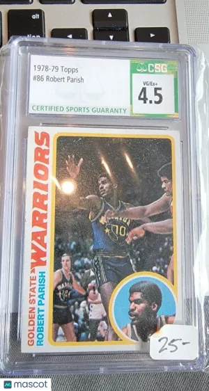 ROBERT PARISH 1978 TOPPS #86 WARRIRS PSA 6 EX-MT front