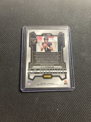 2023 C.J Stroud Prizm Rookie back