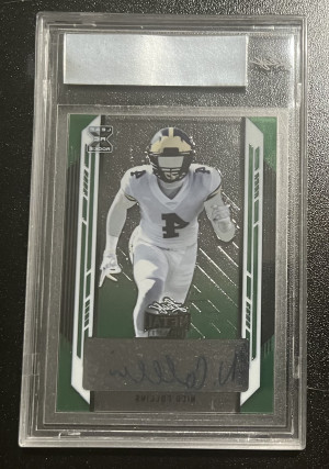 2021 Leaf Metal Draft Nico Collins Auto 1/1 back