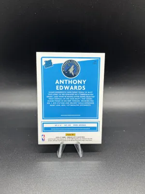 2020-21 Optic Rated Rookie Anthony Edwards back