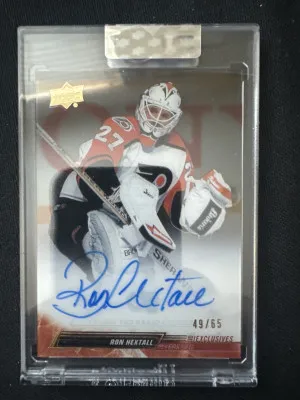 2022-23 Clear Cut Ron Hextall Exclusives /65 Flyers front