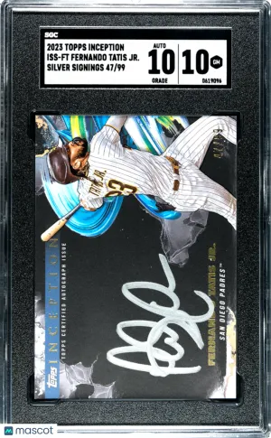 2023 Topps Inception Fernando Tatis JR. #ISS-FT SGC 10 front
