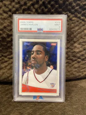 2009 James Harden Topps PSA 9 front